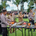Apel Gelar Pasukan Penanggulangan Bencana Alam di Lombok Barat