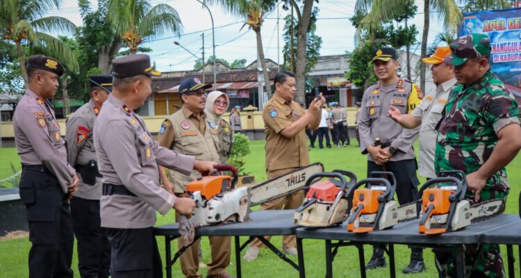Apel Gelar Pasukan Penanggulangan Bencana Alam di Lombok Barat